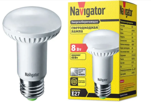 Bec LED NLL-R-63-8W-4K-E27 Navigator