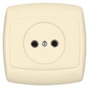 Priza Wessen Rondo, Fără Împământare, i/i, BEJ, RS10-185